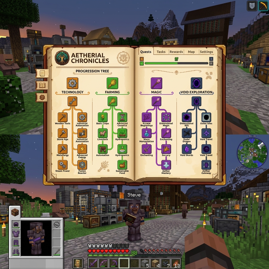FTB Quests Tree